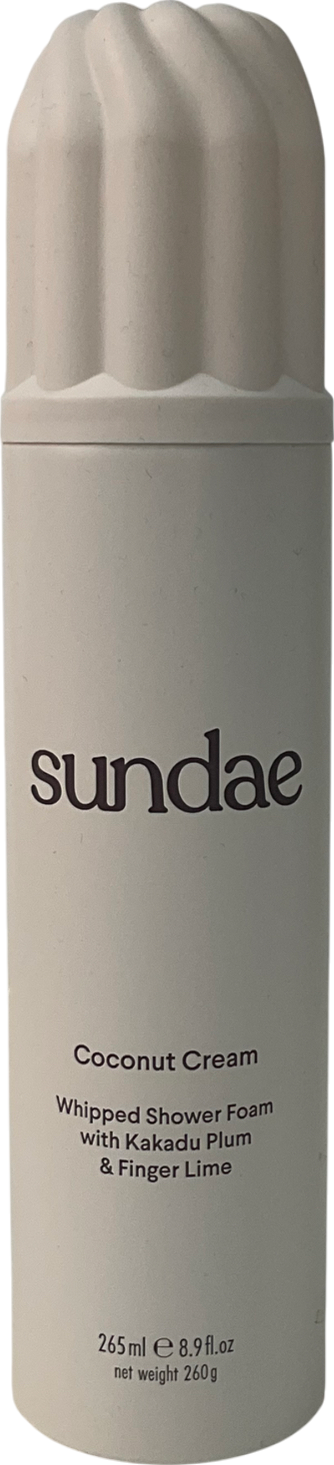 sundae Coconut Cream Whipped Shower Foam 265ml