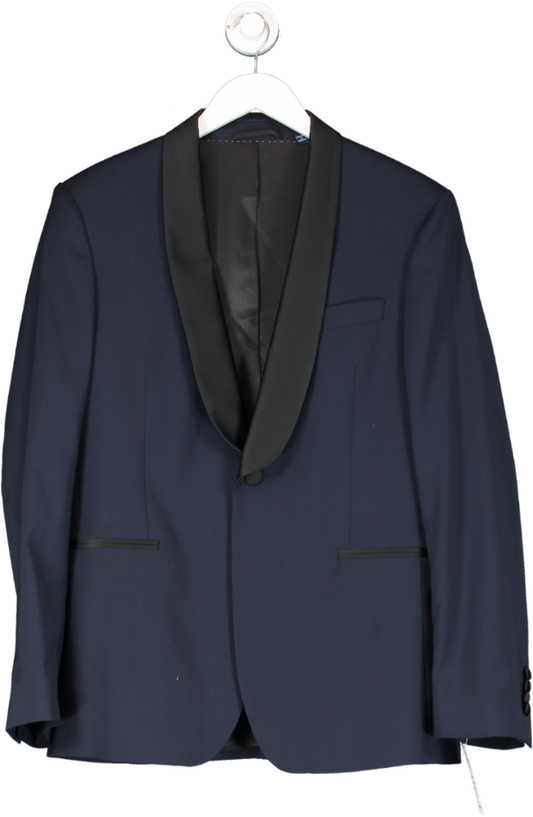 GANT Blue Tuxedo Suit Wool Blazer UK 38" CHEST