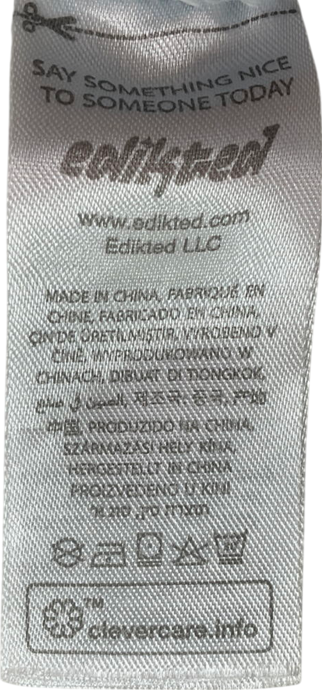 edikted Blue Eyelet Lace Up Denim Mini Skirt UK M