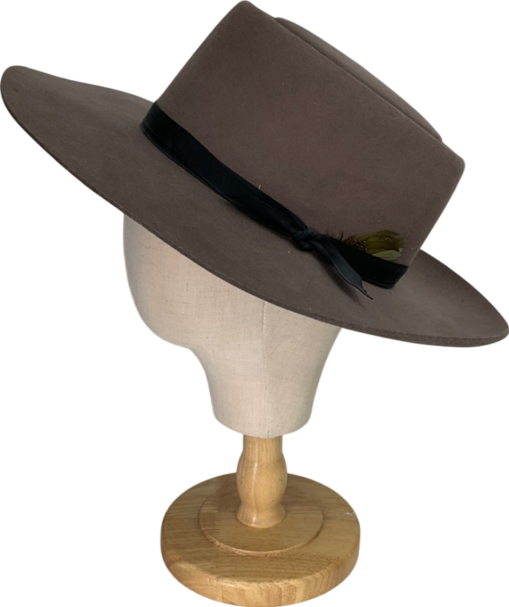 Goorin Bros Brown Colonel Pierce Hat UK L