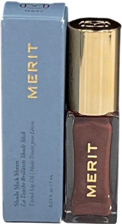 merit Shade Slick Classics Tinted Lip Oil Tabby 7ml