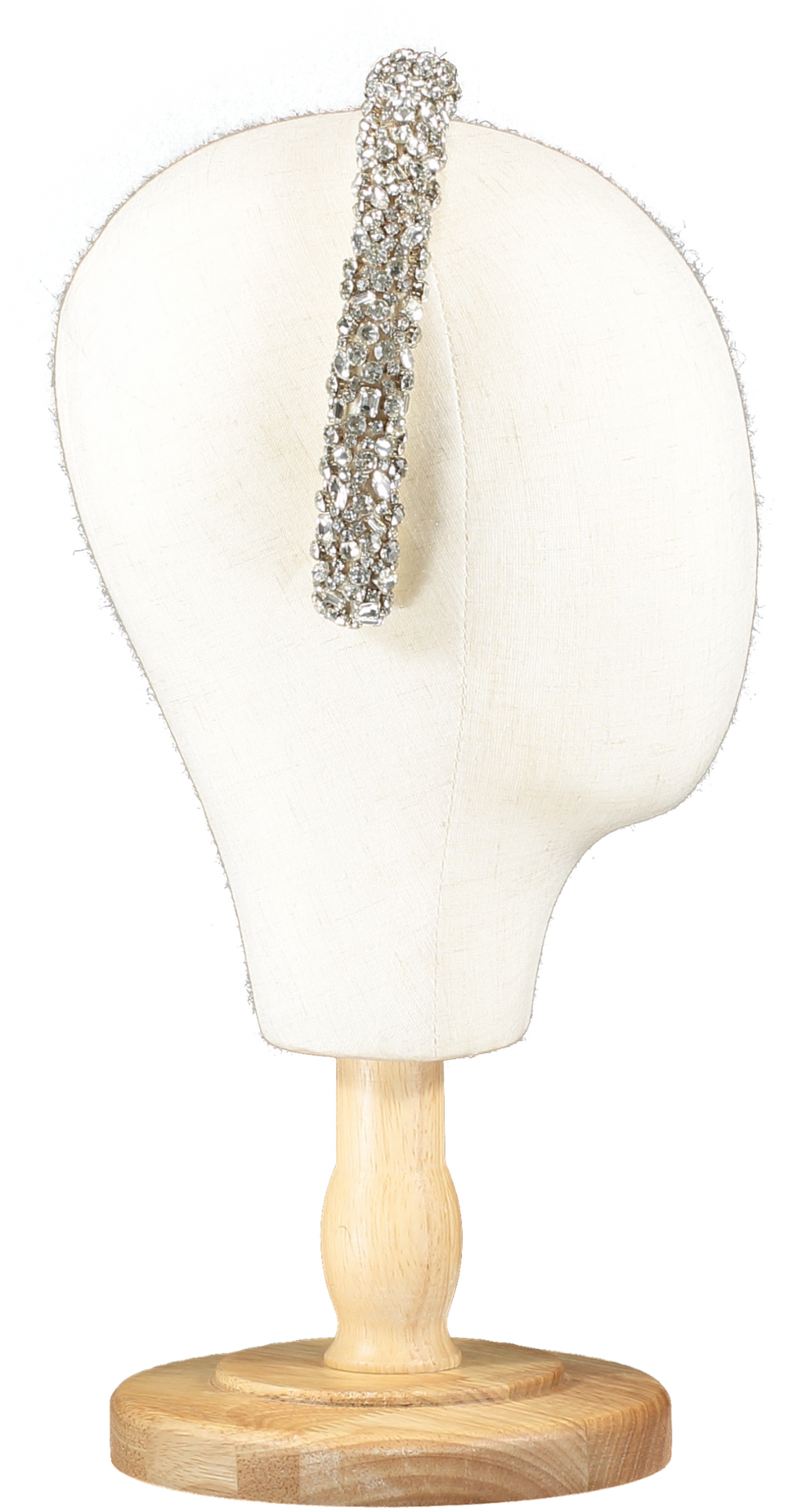 Jennifer Behr Cream crystal embellished Czarina Headband One Size