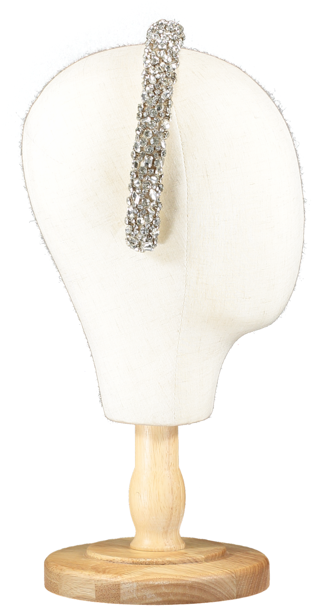 Jennifer Behr Cream crystal embellished Czarina Headband One Size