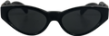 Versace Black Ve4373 Sunglasses One Size