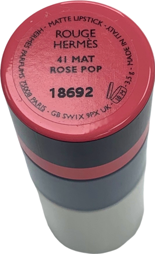 Hermes Rouge Hermès Matte Lipstick 41 Mat Rose Pop