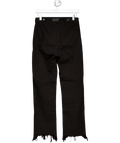 RTA Black High Waisted Fray Hem Jeans W27