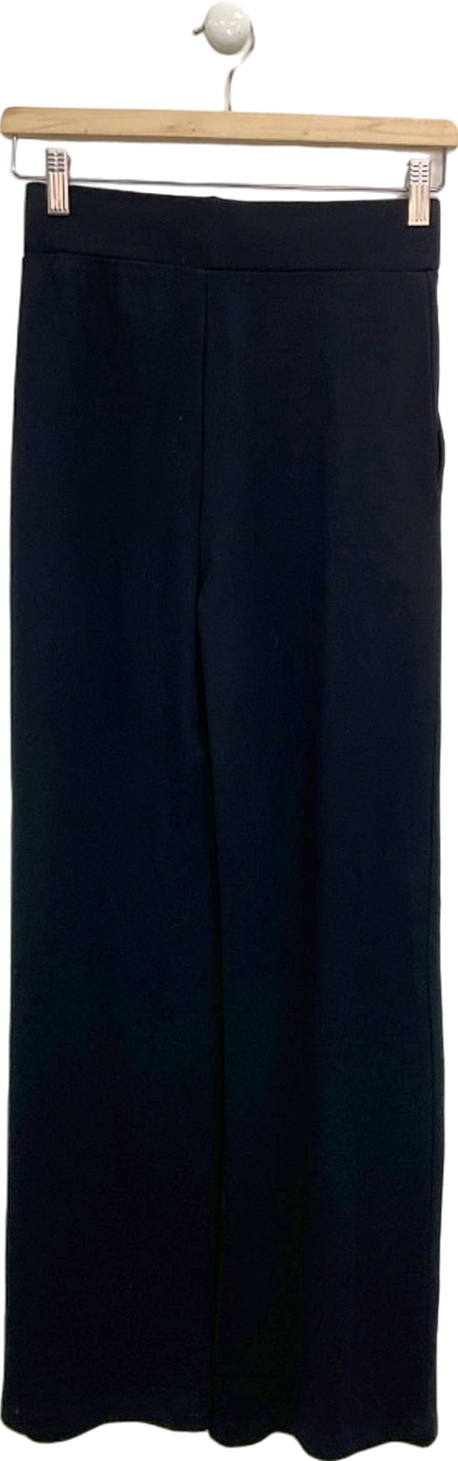 Tu Black Wide Leg Ponte Trouser UK 8