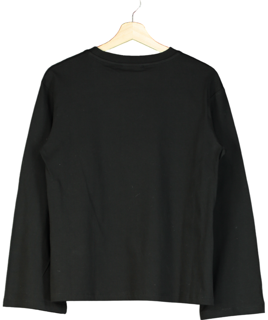 wat the brand Black Long Sleeve Top UK 8