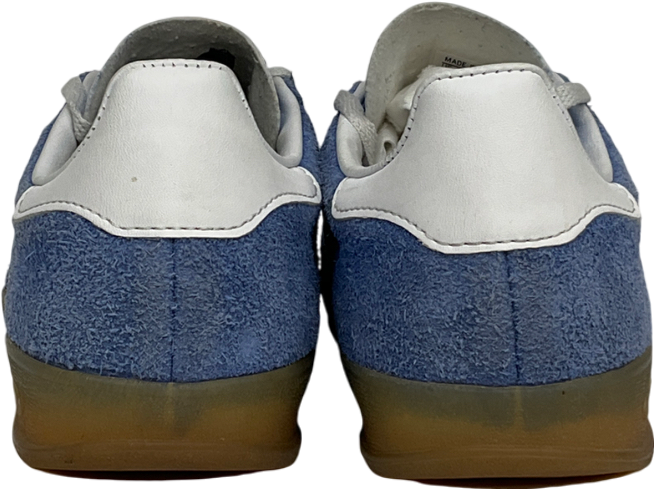 adidas Gazelle Indoor - Trainers - Blue Fusion Cloud White Gold Metallic UK 5.5 EU 38.5 👠