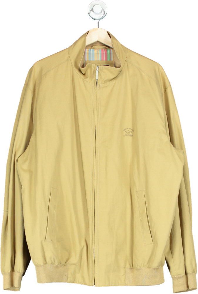 Paul & Shark Beige Lightweight Jacket UK XXL