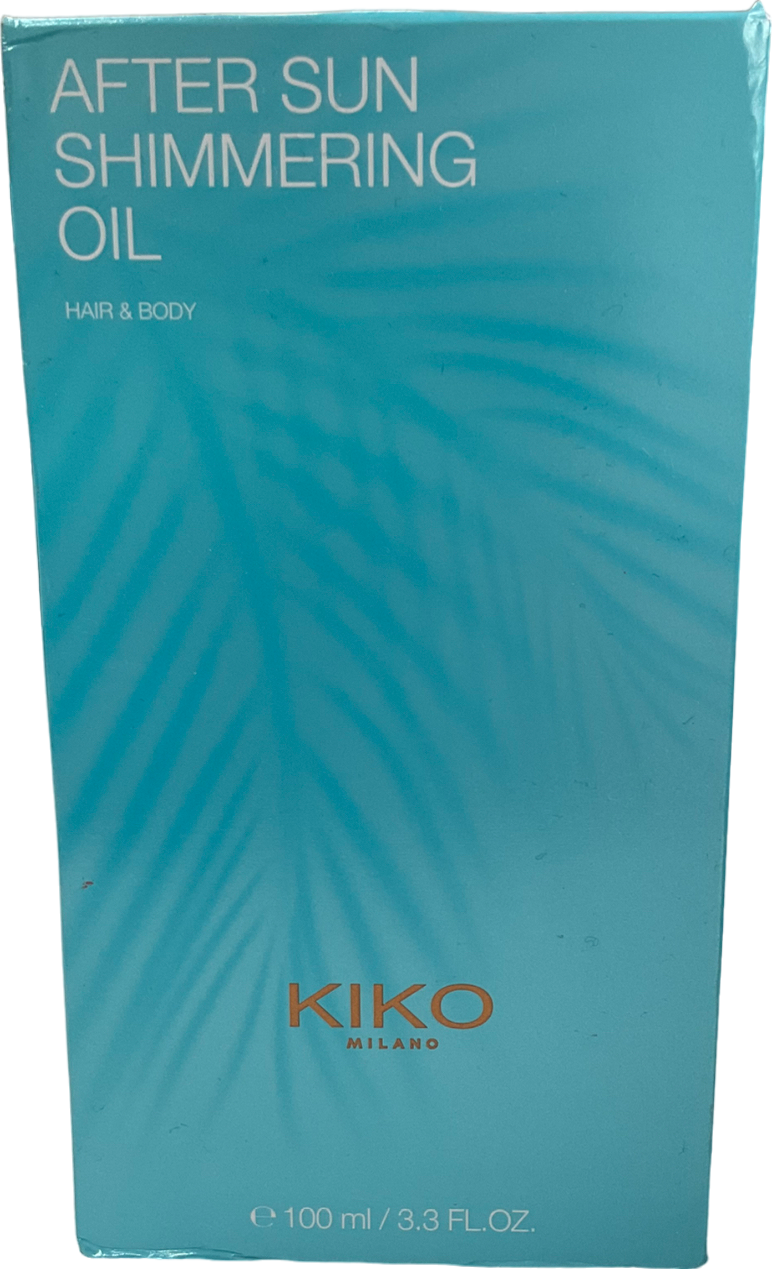 kiko Milano After Sun Shimmering Oil 100ml