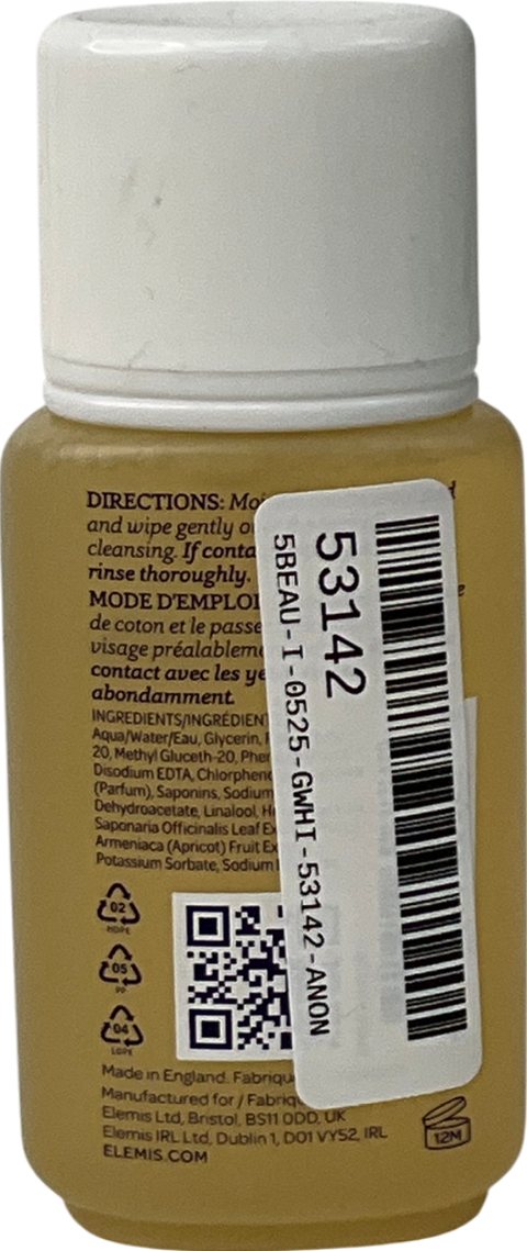 Elemis Travel Soothing Apricot Toner 50ml