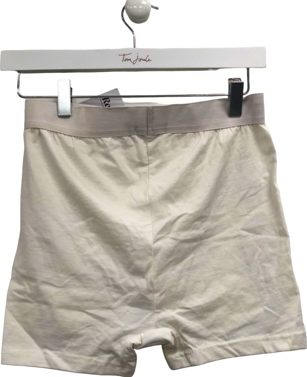Nasty Gal Beige Boxer Shorts UK 8