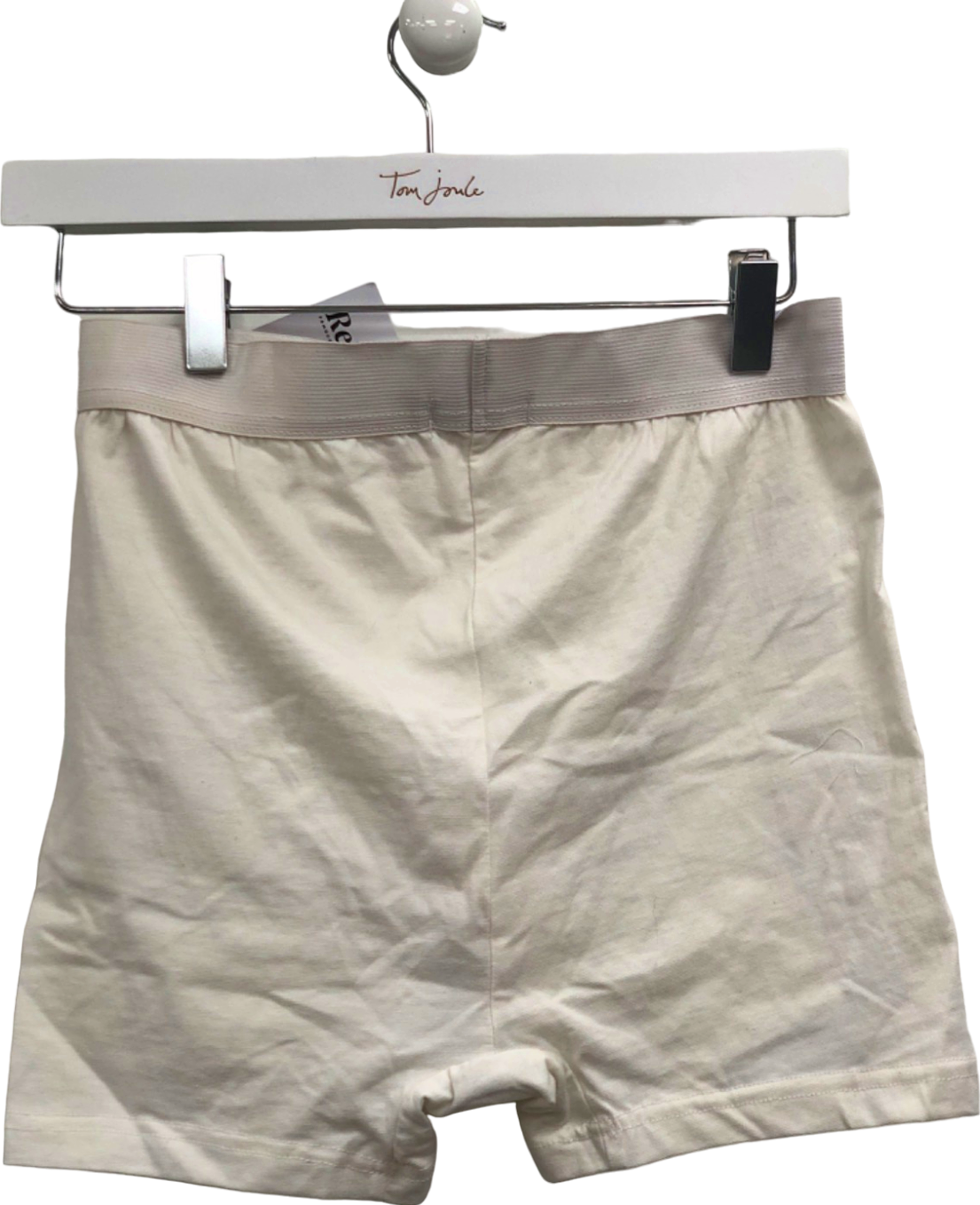 Nasty Gal Beige Boxer Shorts UK 8