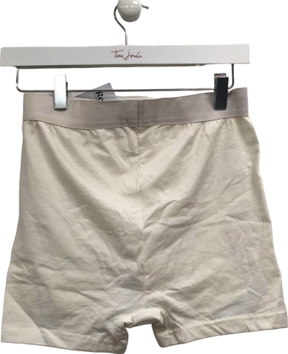 Nasty Gal Beige Boxer Shorts UK 8