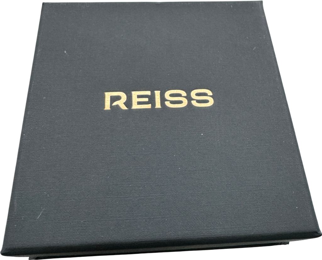 REISS Yellow Freya Wave Hoop Earrings,yellow Gold One Size