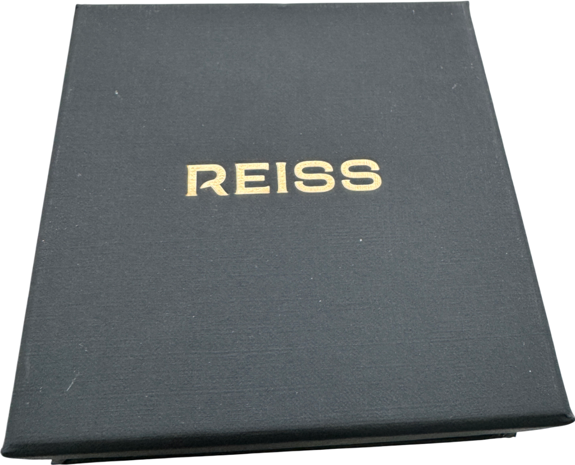 REISS Yellow Freya Wave Hoop Earrings,yellow Gold One Size