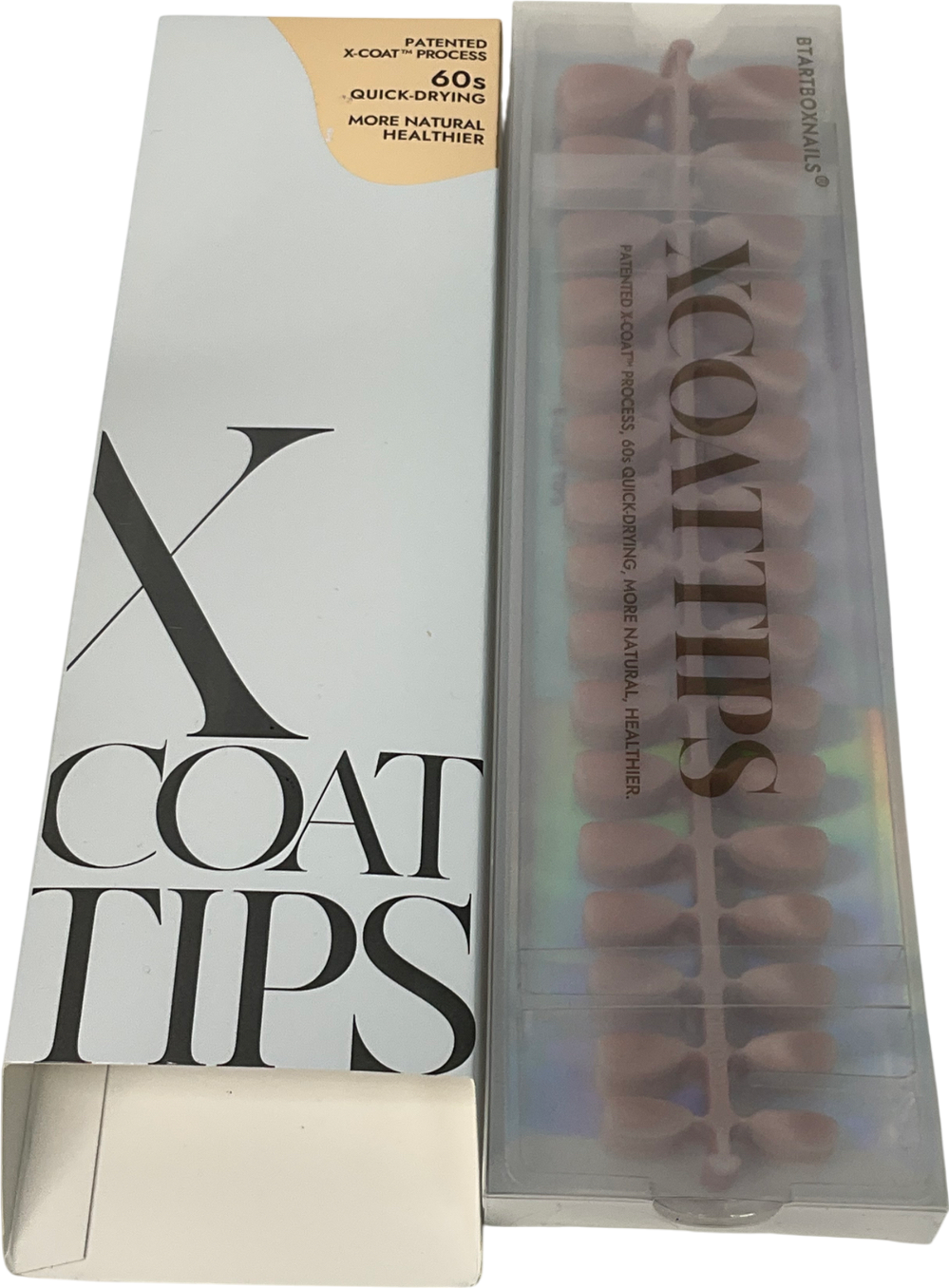 x coat X Coat Tips Nails Short Almond 60 nails
