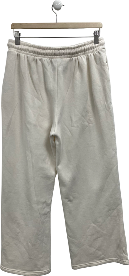 New Look Cream Wide Leg Joggers UK 12