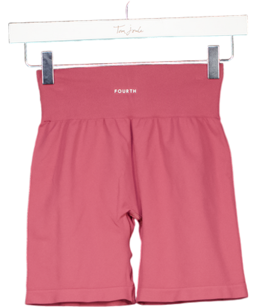 4th & Reckless Pink Berry Sculpting Seamless Cycling Shorts- Kendall UK S