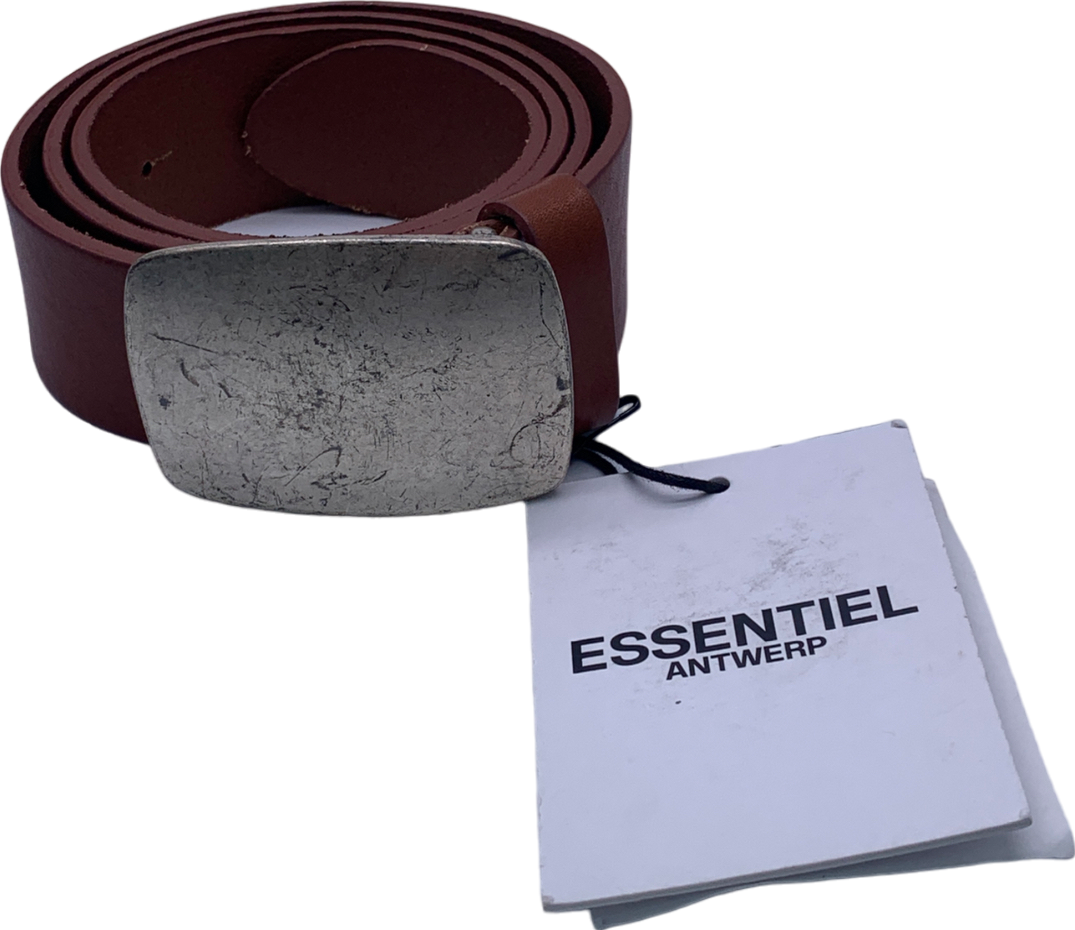 Essentiel Antwerp Brown Mardamone Leather Belt UK 4