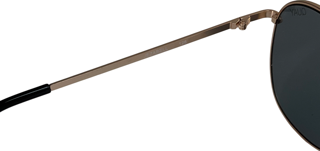 Quay australia Black Australia Jezabell Smoke Polarised Lens Sunglasses One Size