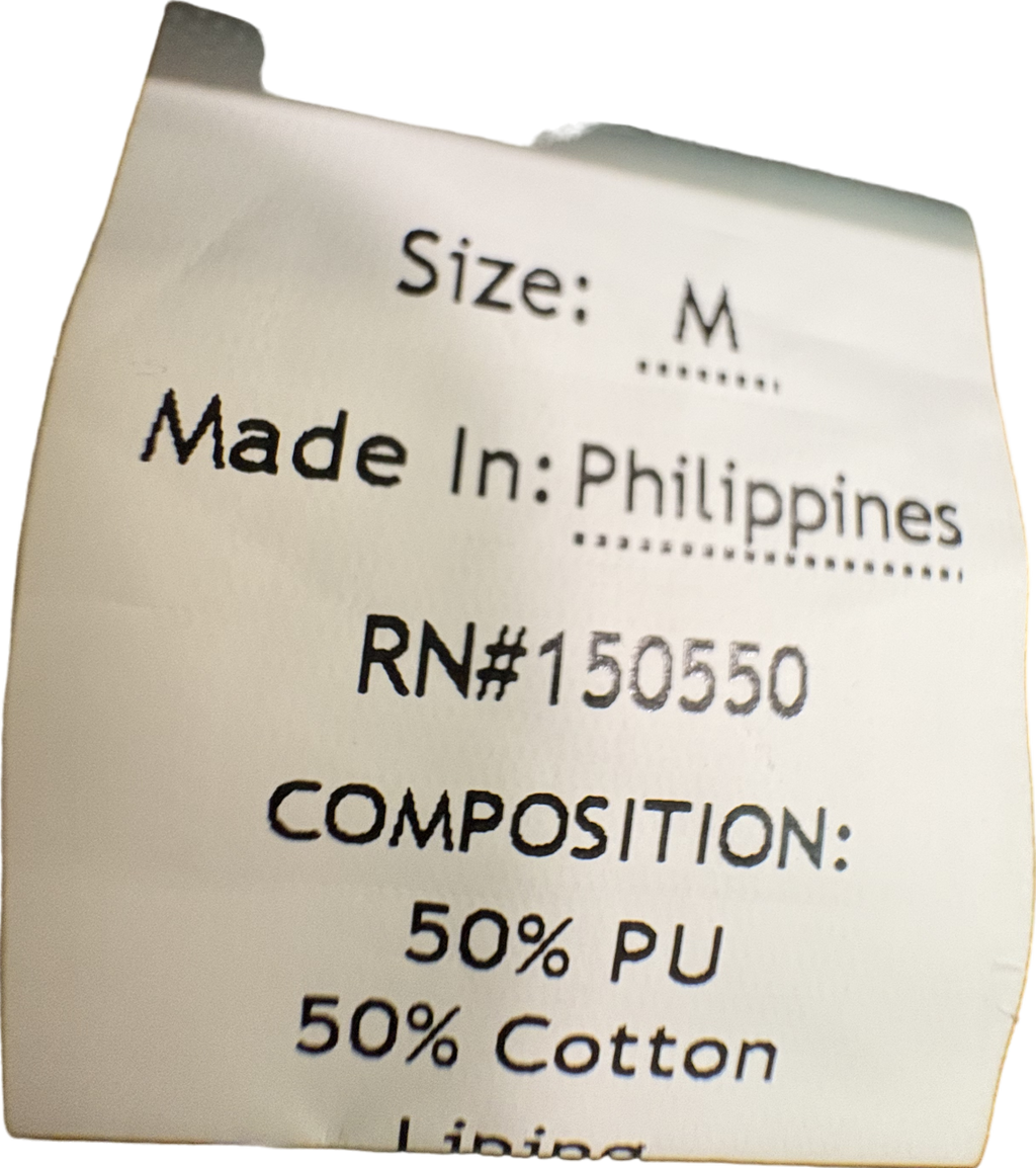 House of CB Brown Octavia Faux Leather Twist Knot Maxi Dress UK M