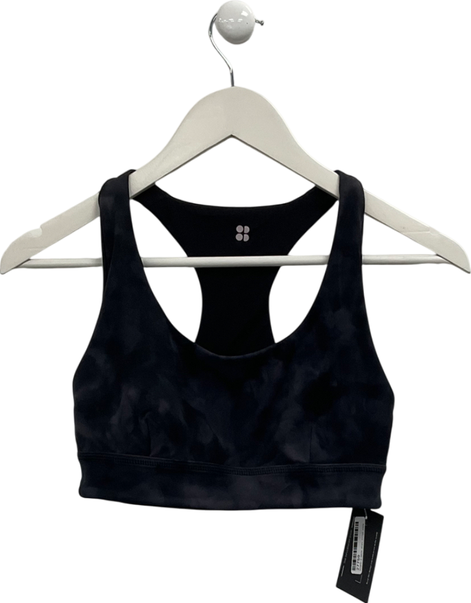 Sweaty Betty Black Power Medium Support Sports Bra UK S
