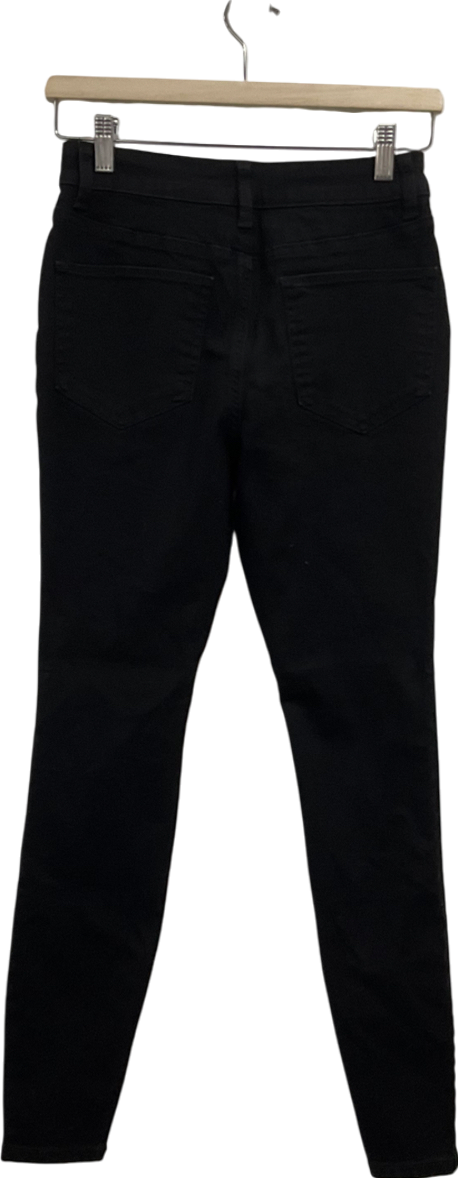 TU sainsburys Black Skinny Mid Rise Jeans UK 8