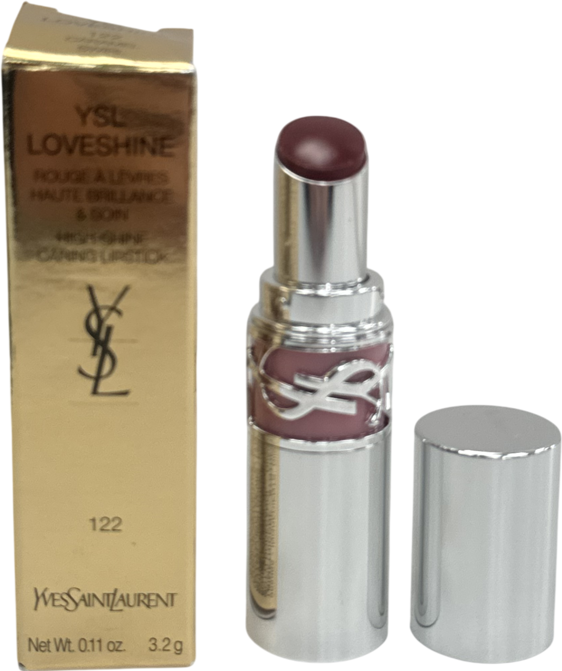 YSL Loveshine Lipstick 122 Caramel Swirl 3.2g