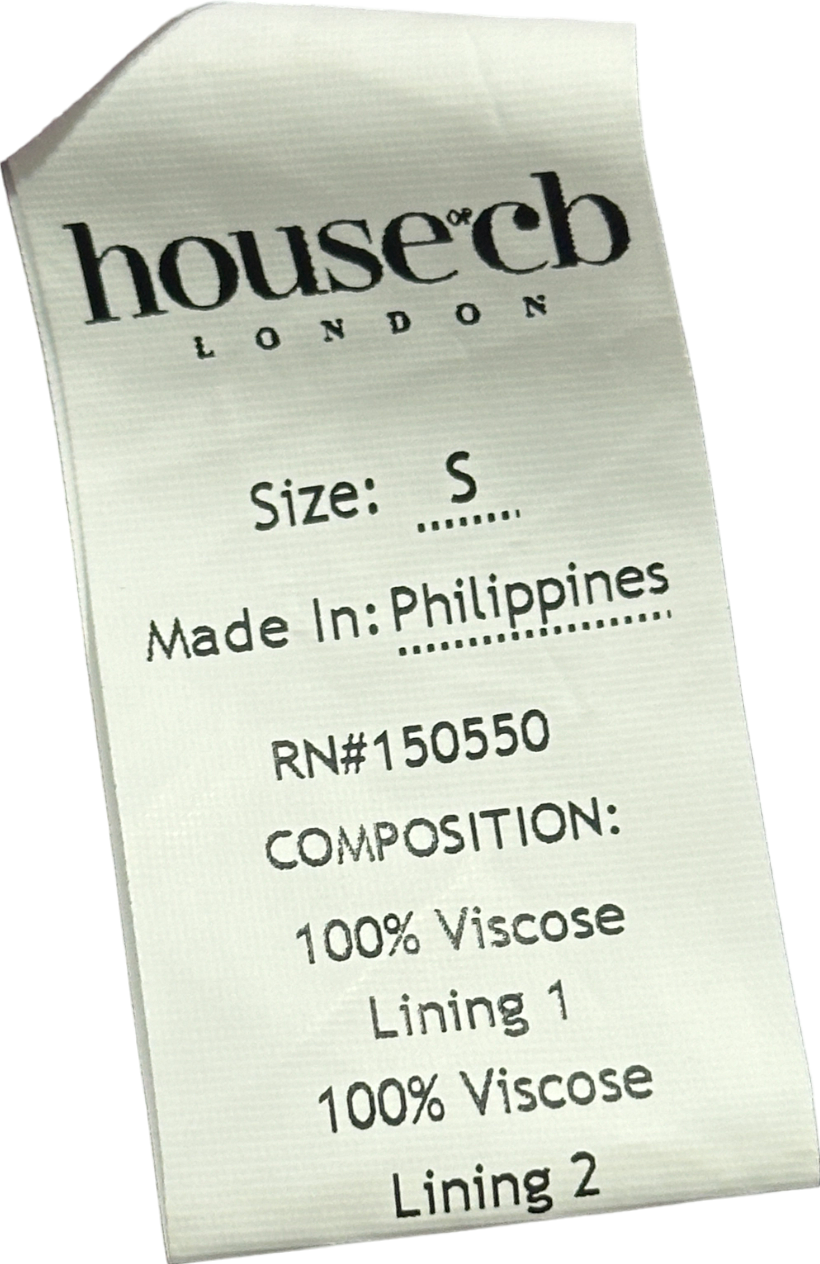 House of CB Purple Halter Maxi Dress S