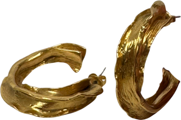 SEZANE Abel Hoops  Gold