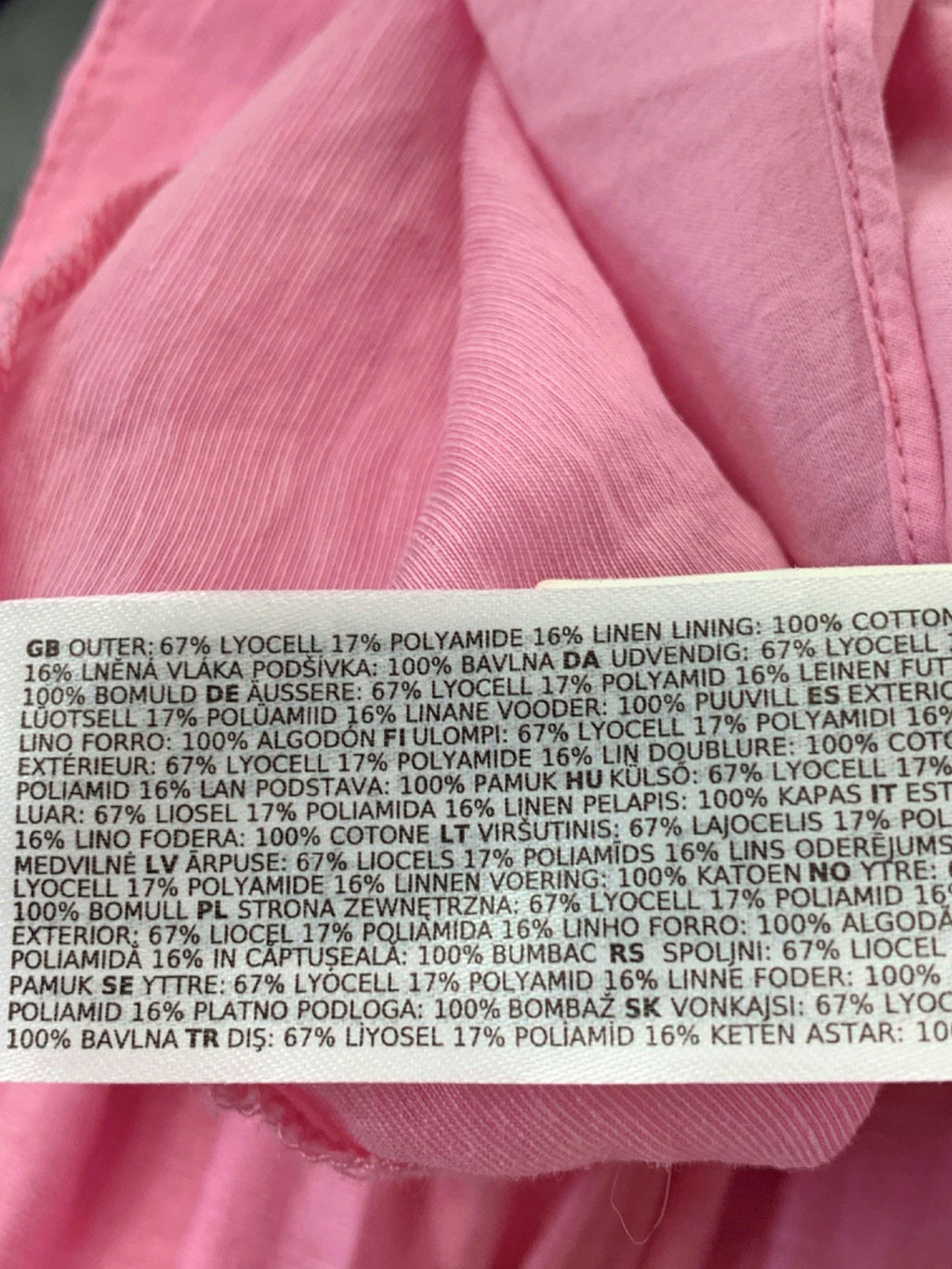 Forever New Pink Petite Tie-Back Dress UK 6