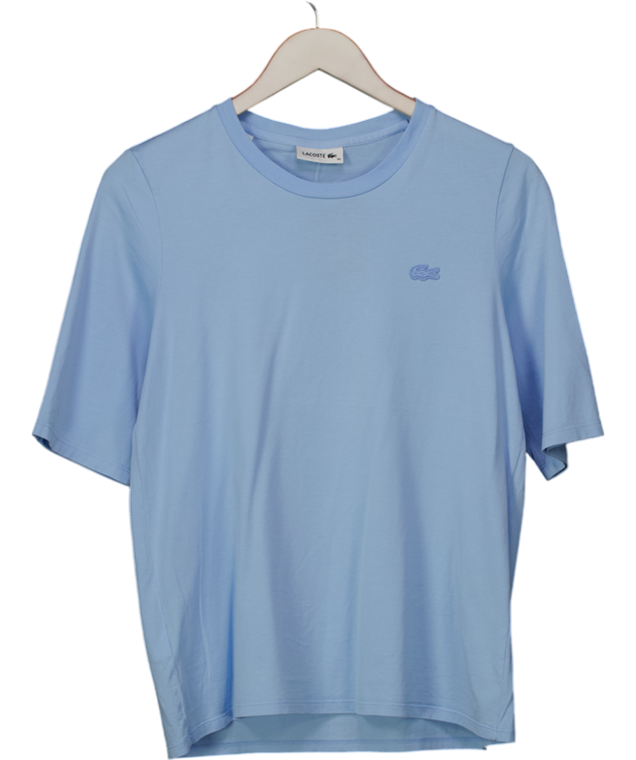 Lacoste Blue Short Sleeve Logo T-shirt UK L