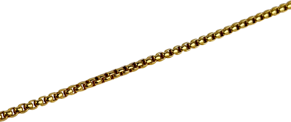 CRAFTD LONDON 18k yellow gold plated 'a Symbol Of Faith' Crucifix Pendant Chain