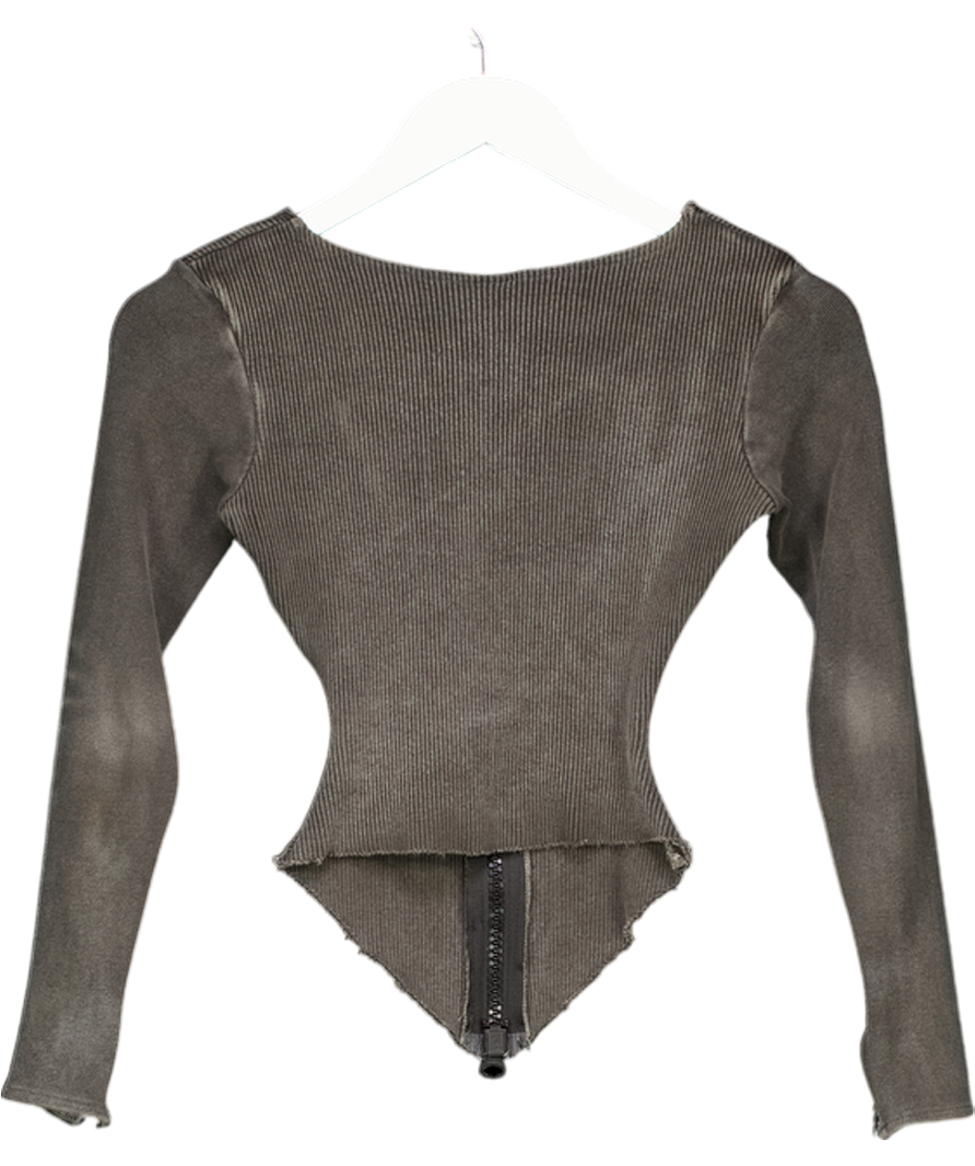 The K Label Grey The Kache Top UK M