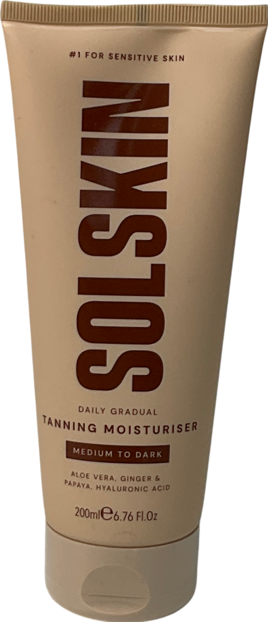 sol skin Gradual Tanning Moisturiser Medium 200ml