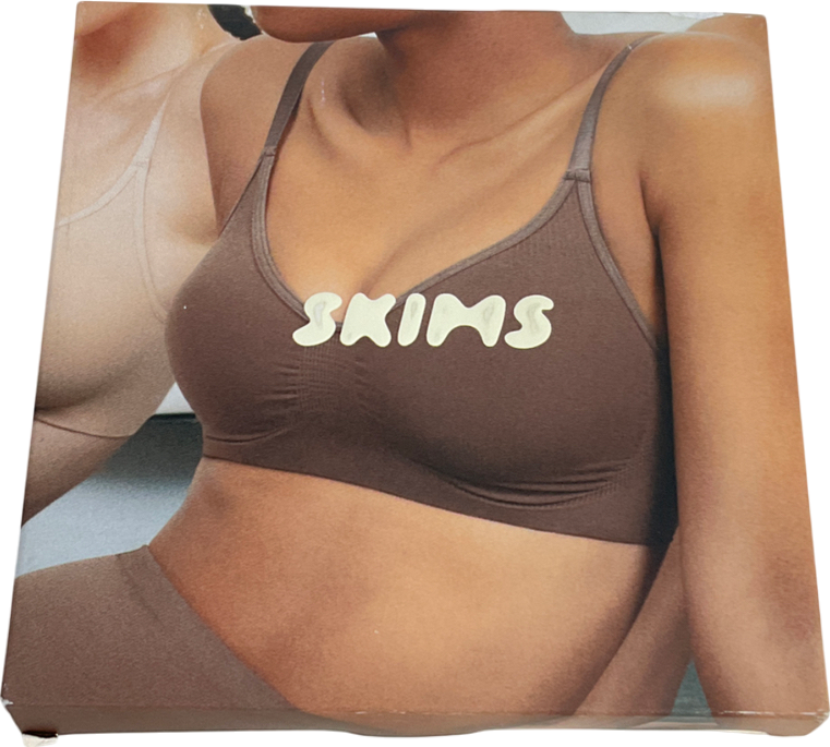 SKIMS Brown Bralette - Cocoa UK XXS-XS