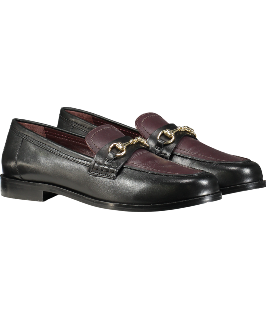 Radley London Black Burlington Row Saddle Loafer UK 8 EU 41 👠