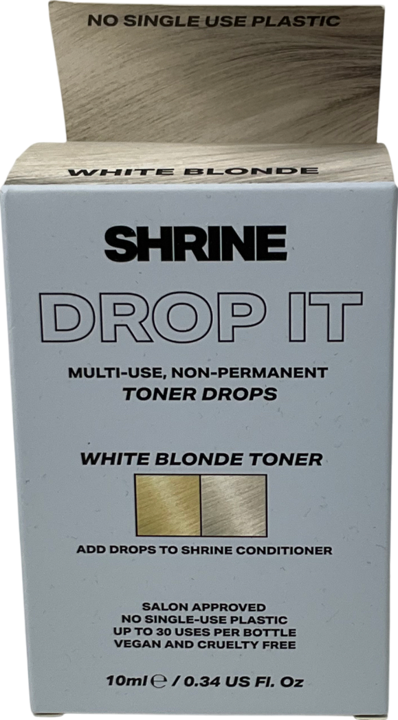 shrine White Blonde Toner - Drop It 10ml