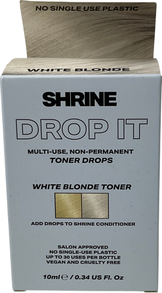 shrine White Blonde Toner - Drop It 10ml