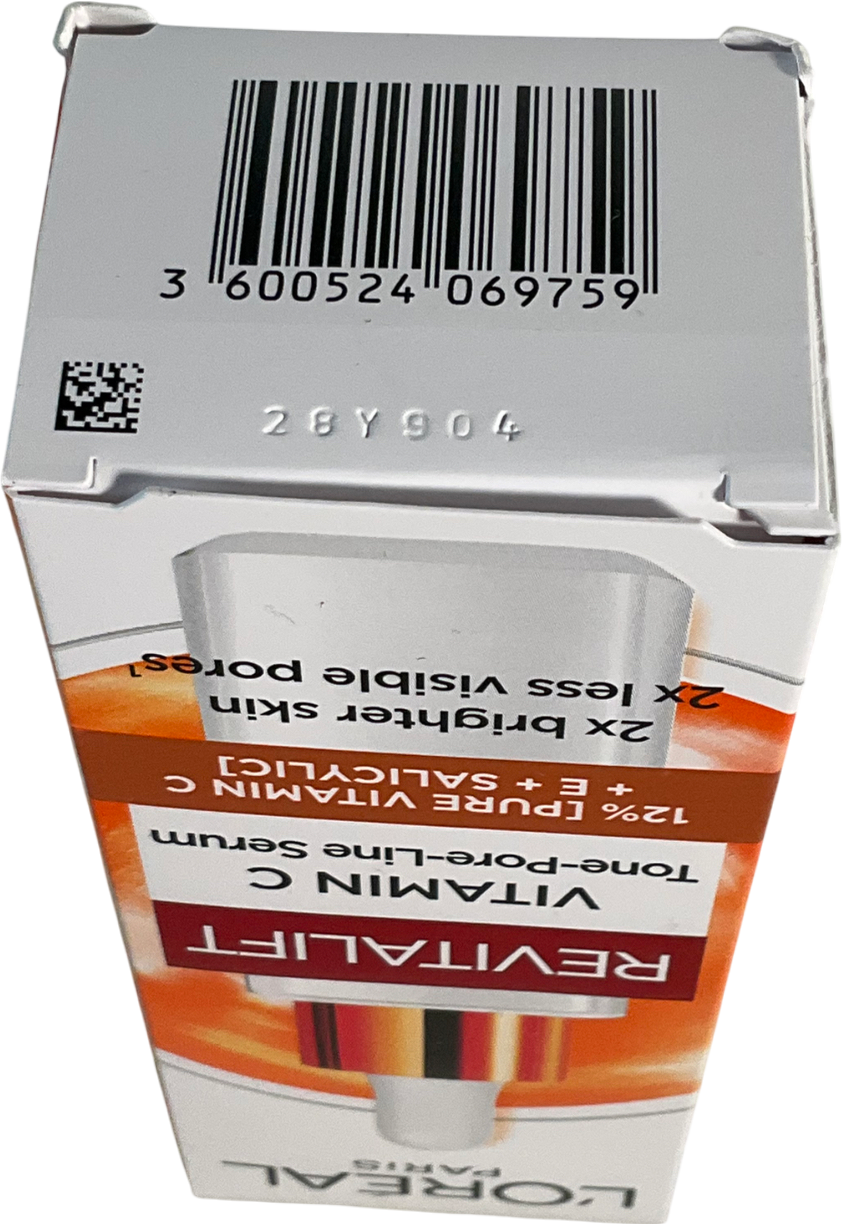 loreal 12% Pure Vitamin C Face Brightening Serum 30ml