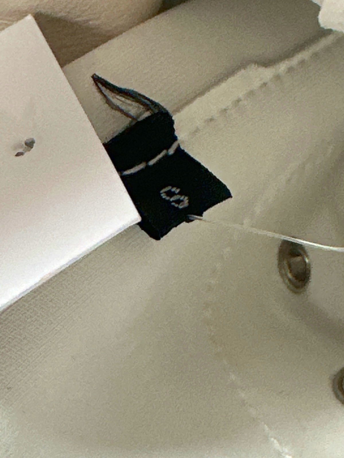 Cream Cropped Trench Coat UK S