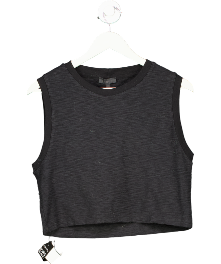 The Range Grey Crop Top UK XS