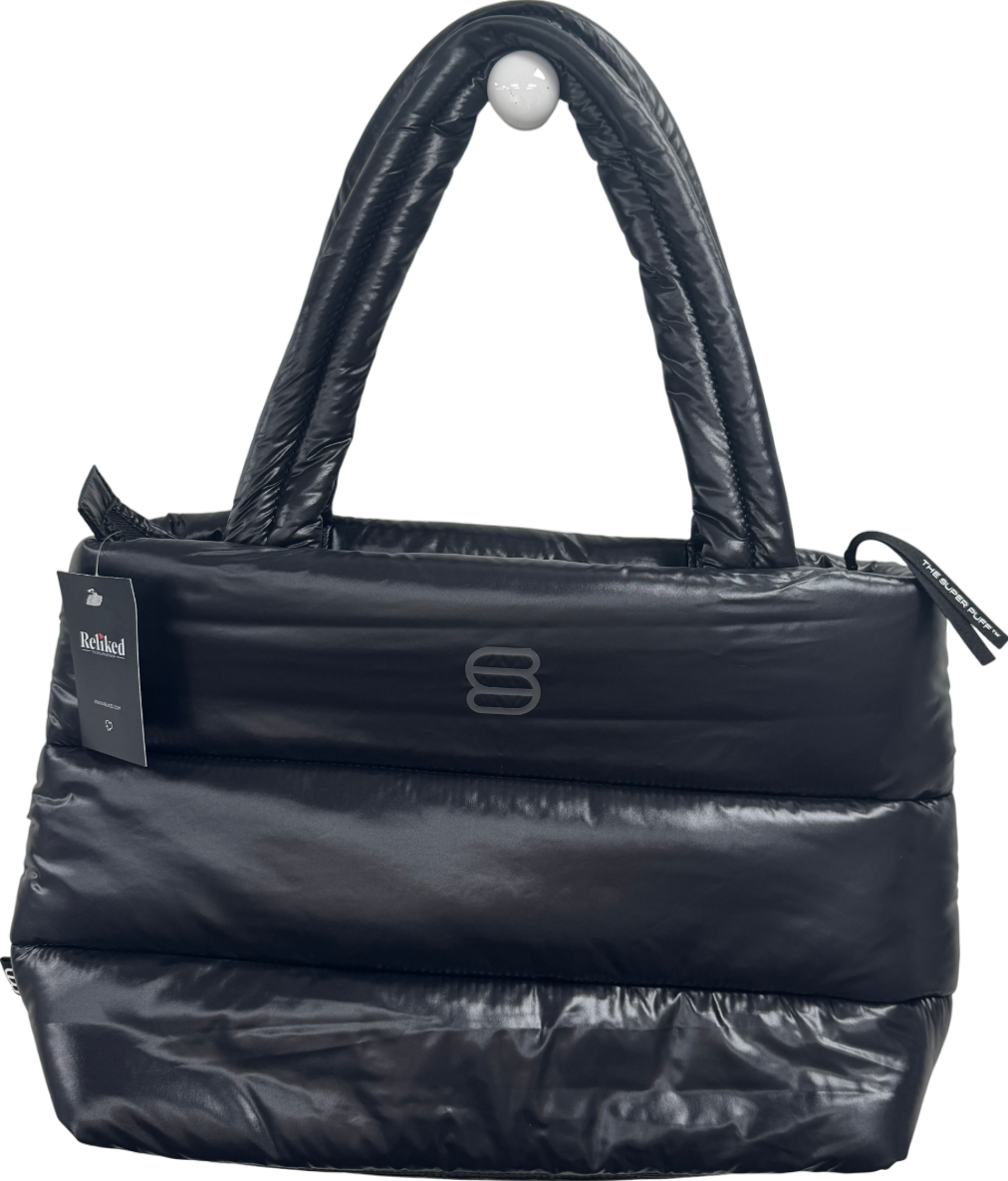 The Super Puff Black Tote Bag
