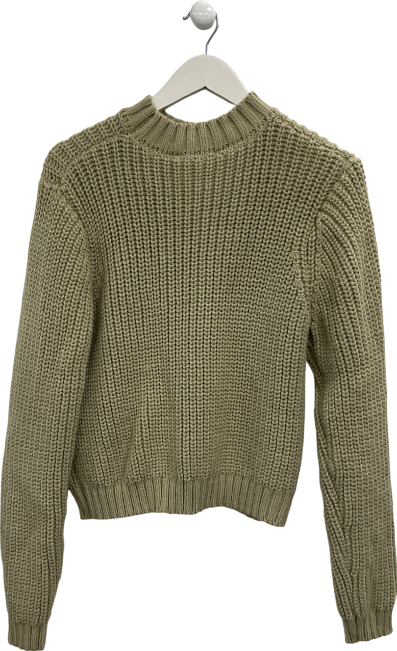 ZARA Beige Knitted Sweater UK M