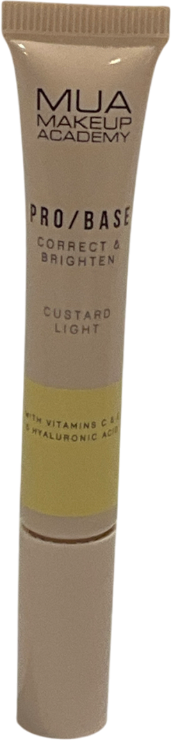 MUA Luxe Pro/base Correct & Brighten Custard Light 10ml