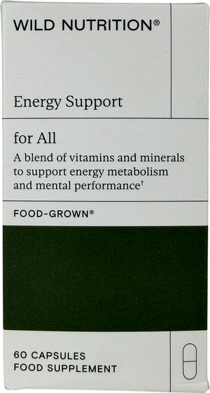 Wild Nutrition Energy Support 60 Capsules