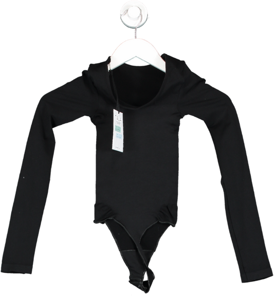 tala Black Shaping Long Sleeve Bodysuit UK S