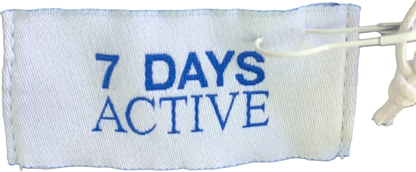 7 Days Active Dark Grey Monday Crew Neck Sweater S